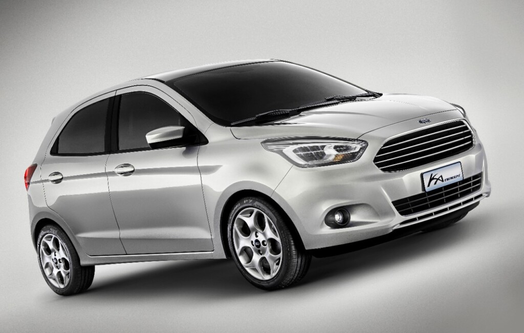 Ford Unveils All-New Global Small Car Concept in Brazil 