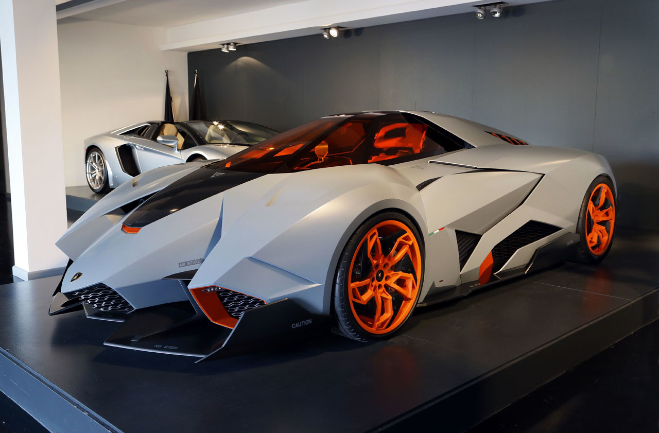 Lamborghini Egoista Now On Permanent Display At Museum Lamborghini Egoista Now On Permanent Display At Museum