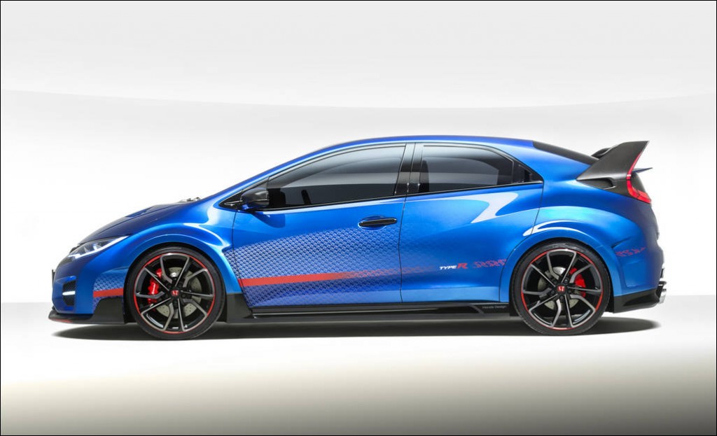 Honda Civic Type-R Concept Photograph: James Lipman +44 7803 885275