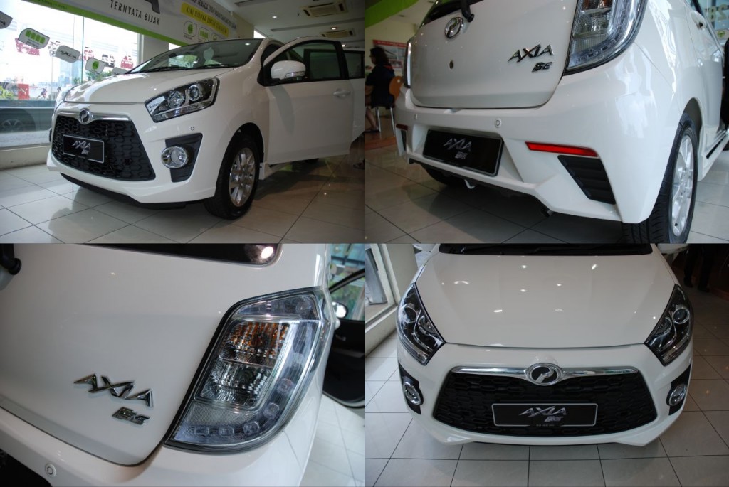 Perodua Axia Boot Size - Klewer mm