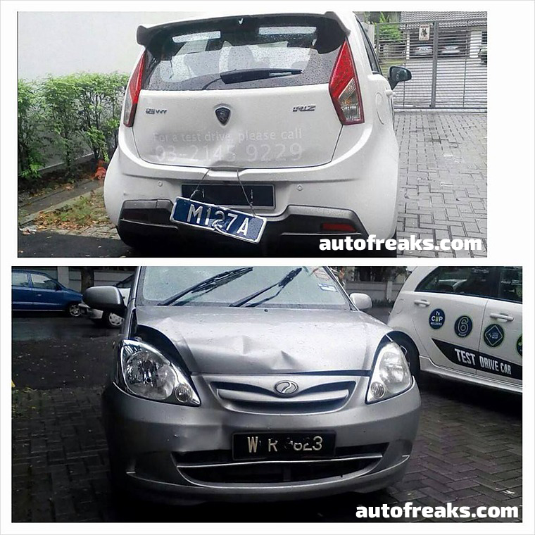 Yesterday's Iriz incident featured a Viva, coincidence? Oh the irony!
