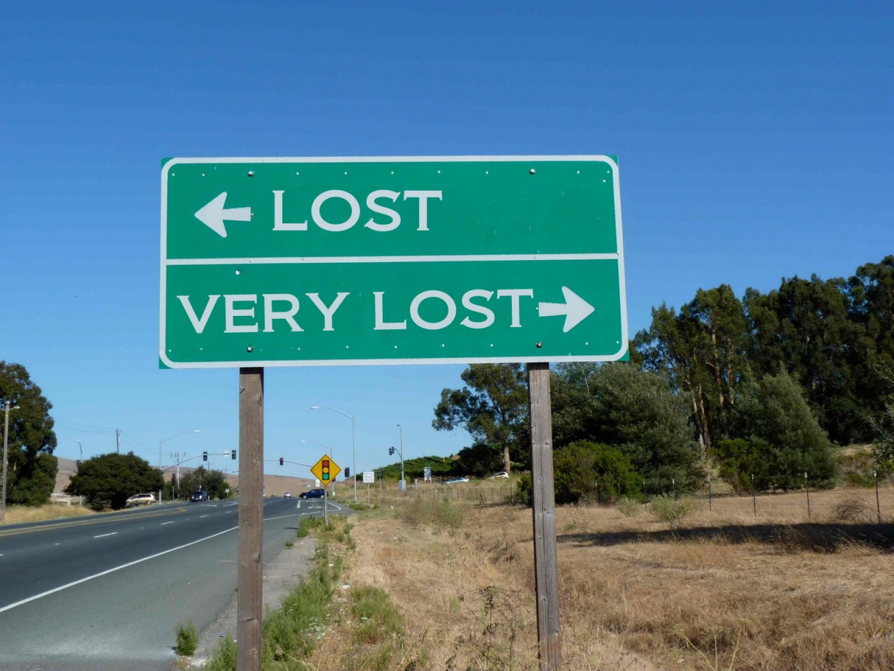 Road-Sign-Lost