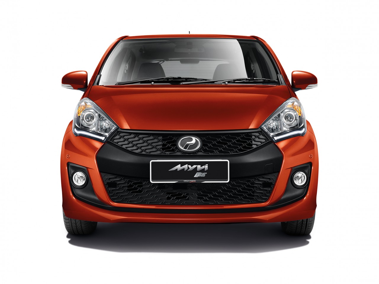 Myvi 1.5 SE_ORANGE_FRONT_F