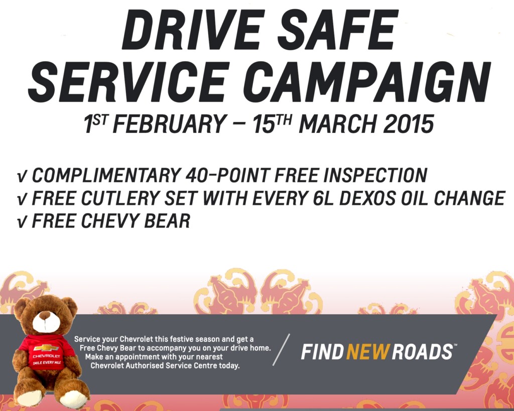 Chevrolet Drive Safe Service Campaign