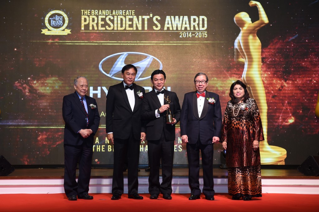 HSDM Conferred The BrandLaureate President's Award 2014-2015