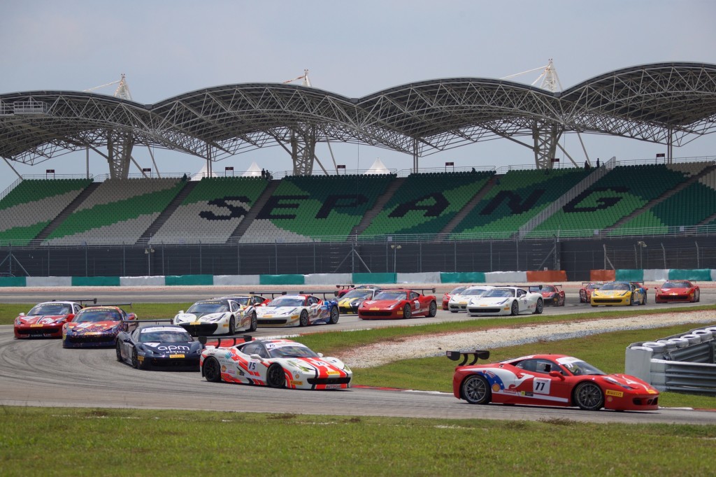 2015 Ferrari Challenge APAC-Round 1-Race 2