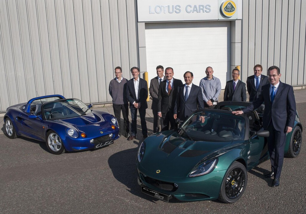 Lotus celebrates 40,000 production milestone