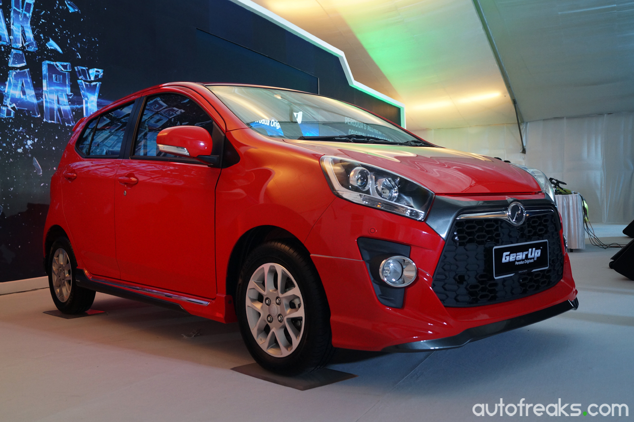 Perodua GearUp launched, bodykit and accessories for Axia 