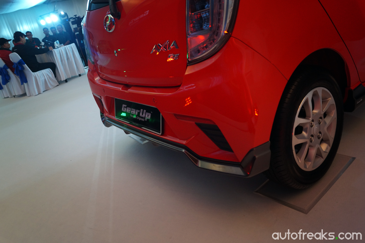 Perodua GearUp launched, bodykit and accessories for Axia 