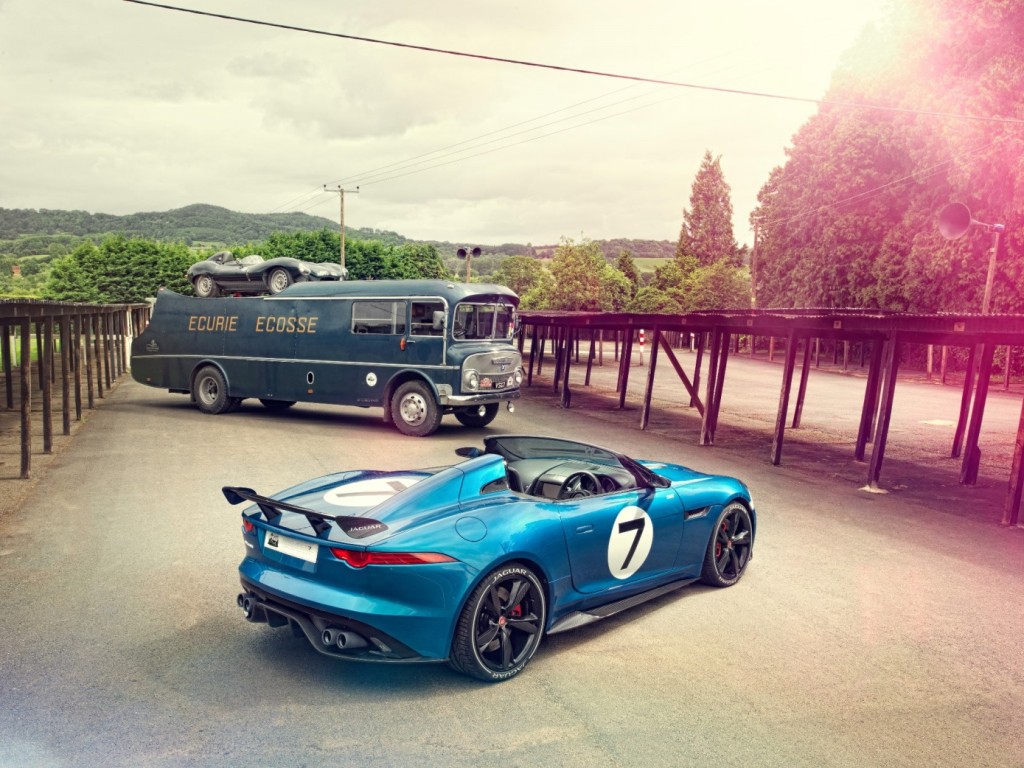 The stunning Jaguar F-Type Project 7