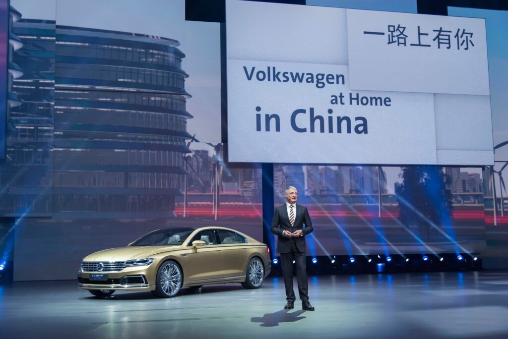 AutoChina Shanghai 2015 Volkswagen Konzernabend 19 April 2015