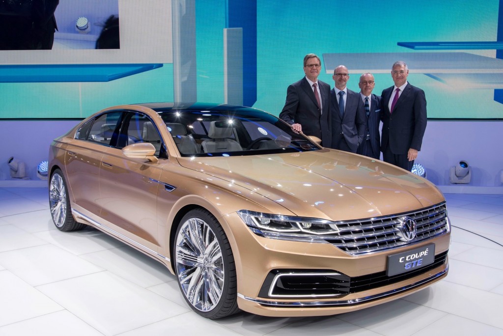 AutoChina Shanghai 2015 Volkswagen Pressekonferenz 20 April 2015