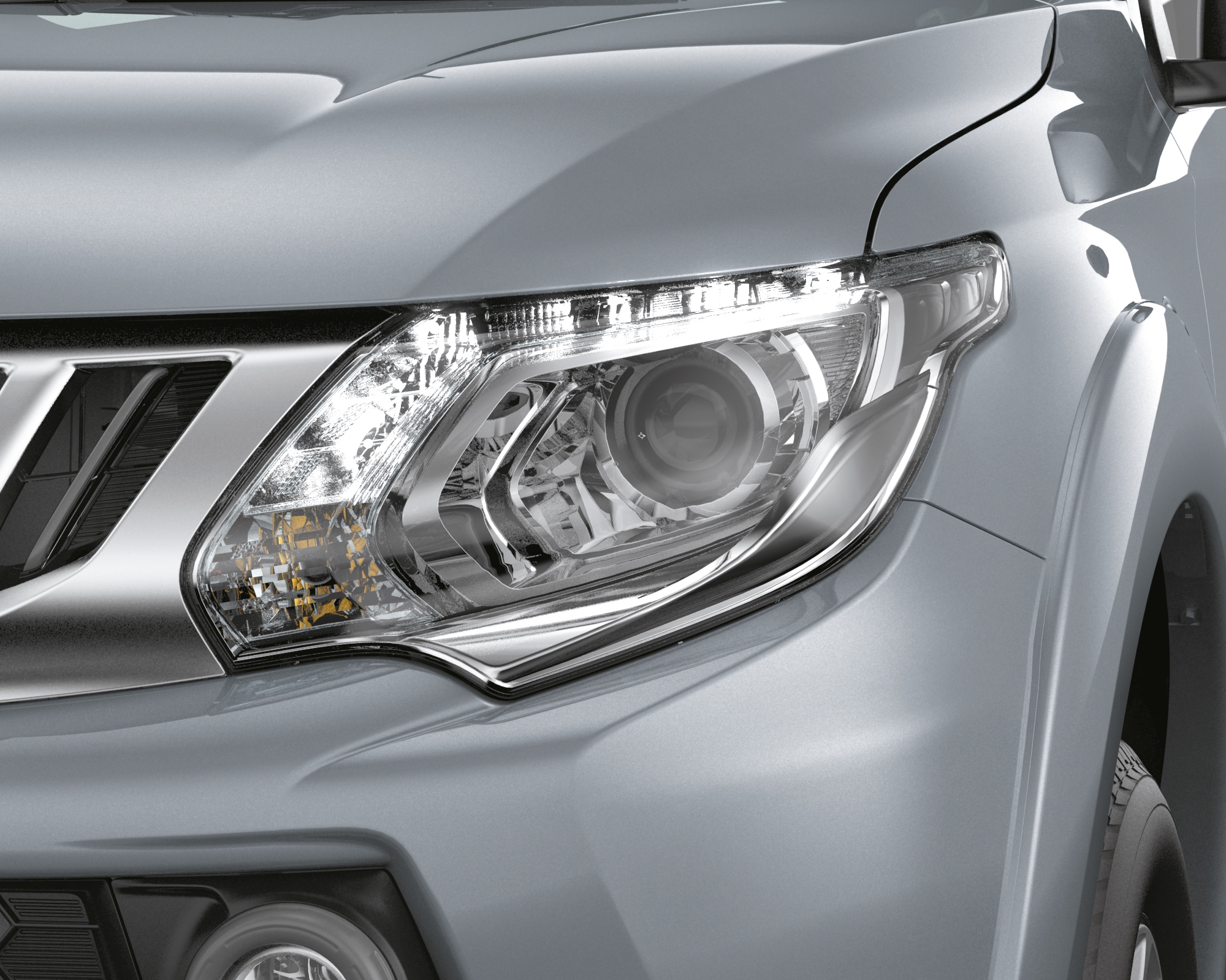 XENON HID headlamps with DRL