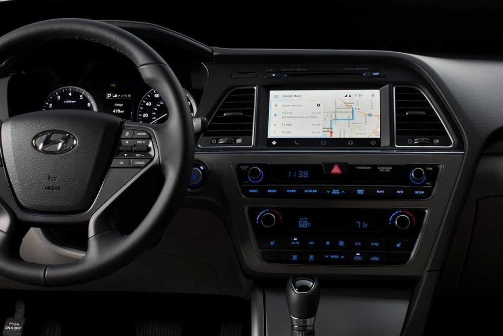 Android Auto in the 2015 Hyundai Sonata