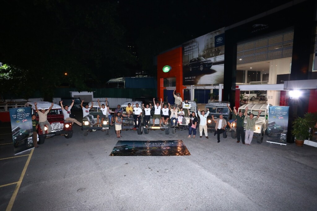 LROM members in seven Series 1, 2 and 3 who took part in the Series Land Rover May Day Drive