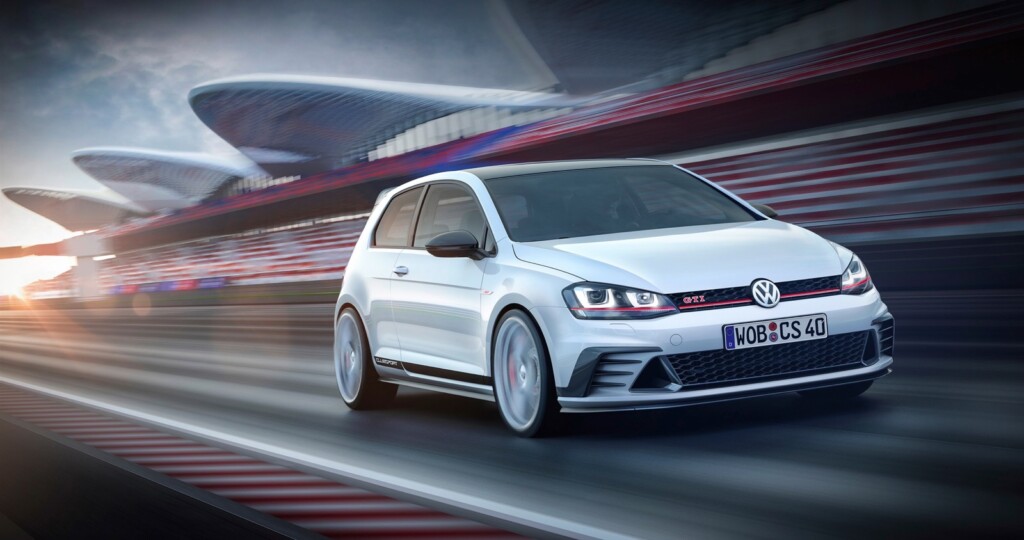 Seriennahe Volkswagen Studie Golf GTI Clubsport