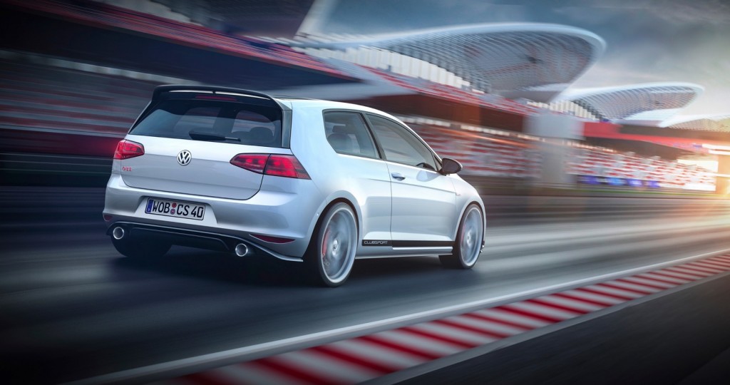 Seriennahe Volkswagen Studie Golf GTI Clubsport