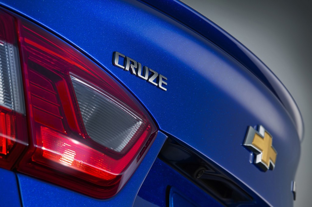 The 2016 Chevrolet Cruze – a larger, lighter, more efficient and more sophisticated evolution of the brand’s best-selling global car.