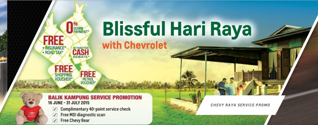 Chevrolet Hari Raya promotion