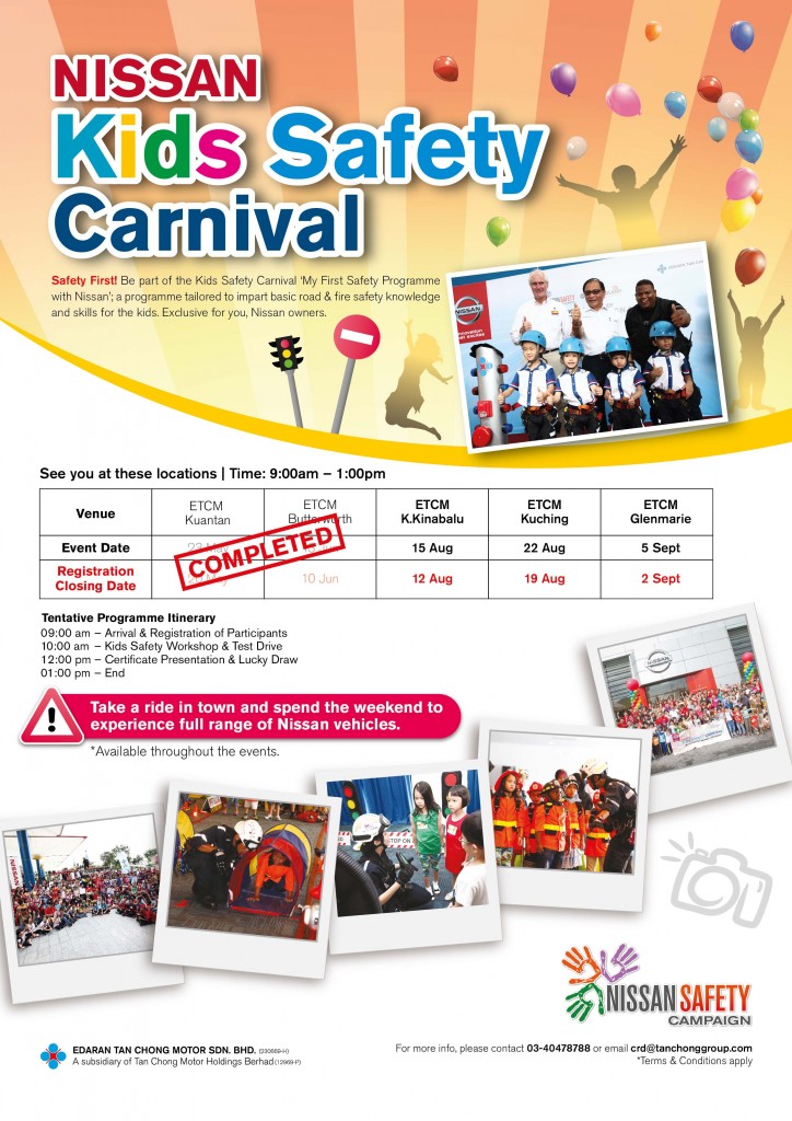 01 Kids Safety Carnival (Sarawak) - Leaflet