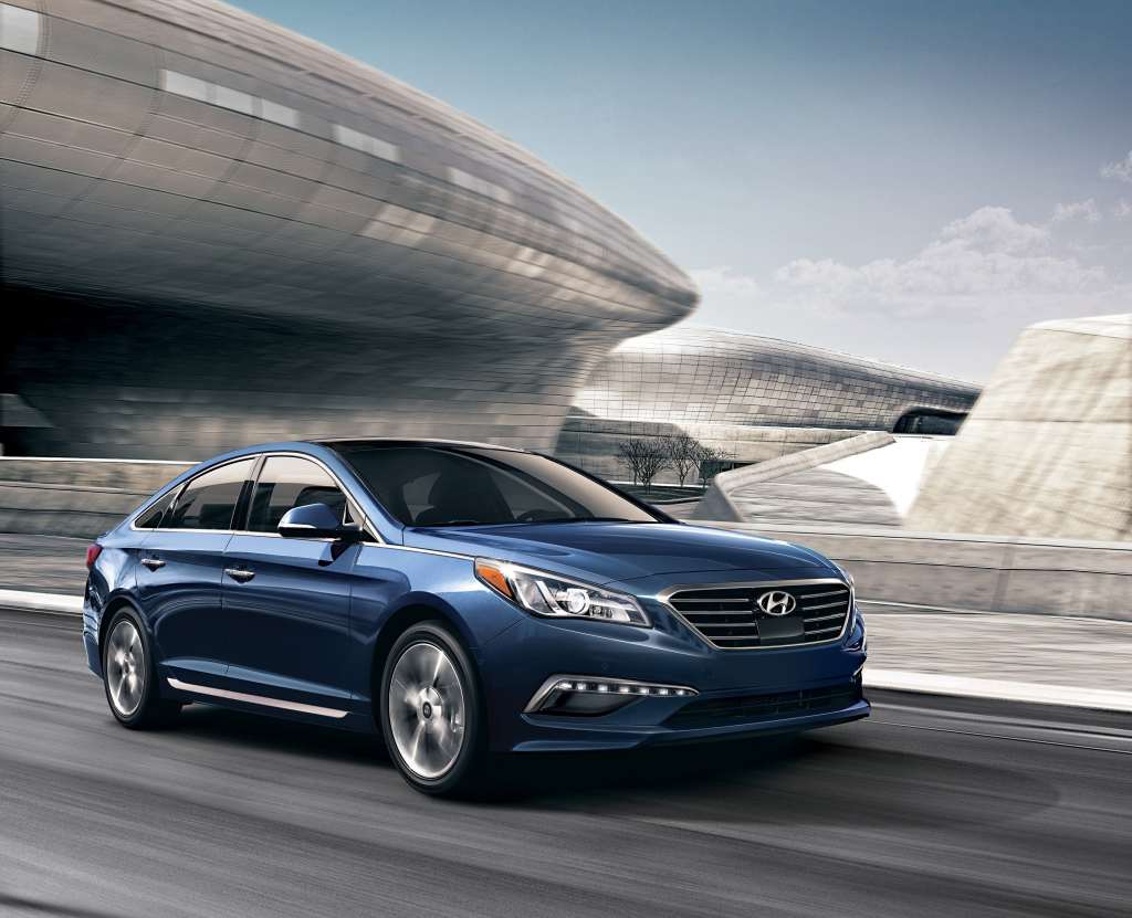 2015 Hyundai Sonata finishes in second place in its segment