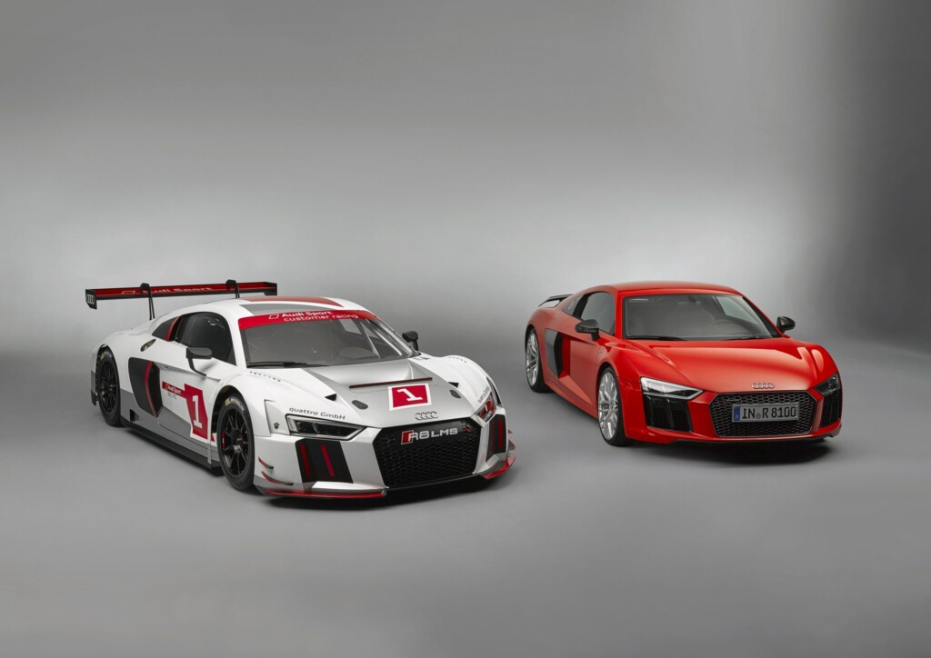 At the Audi site Böllinger Höfe near the Neckarsulm location, the chassis of the Audi R8 LMS and the Audi R8 are manufactured at the same facilities