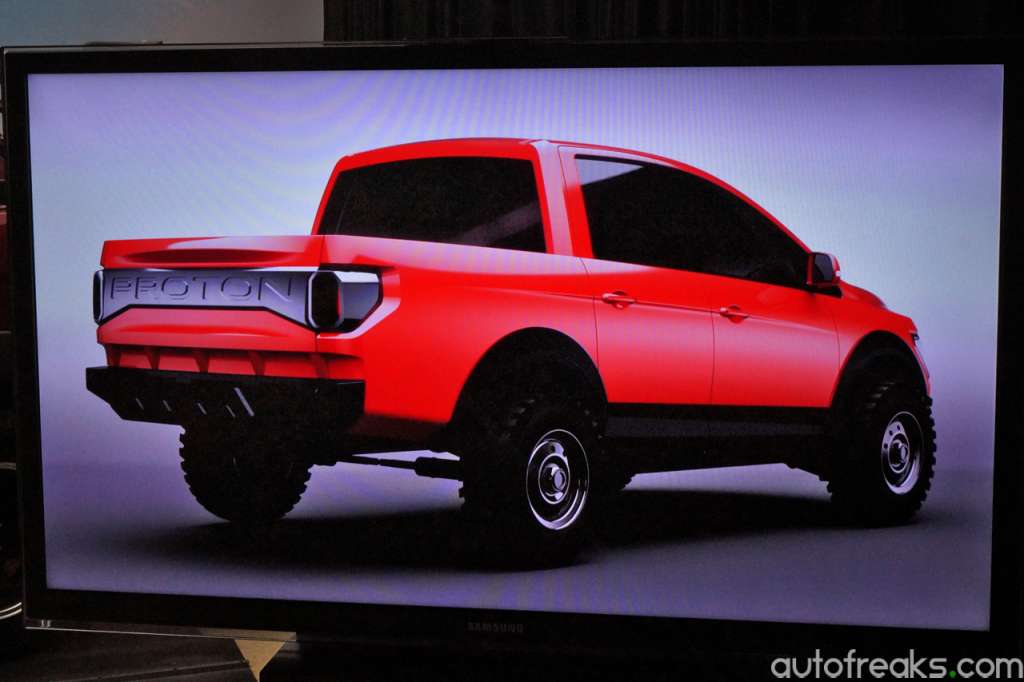 Proton Pickup Truck Concept Unveiled At Alami Proton Carnival 2015 Autofreaks Com
