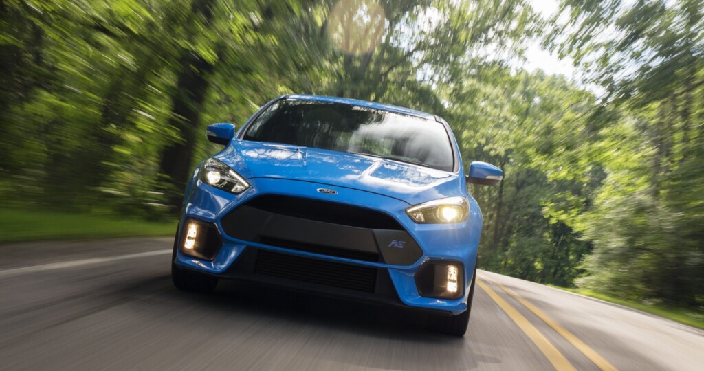 The unique EcoBoost® engine in the all-new Focus RS will produce 350 horsepower – far exceeding original estimates of 315 – along with 350 lb.-ft. torque.