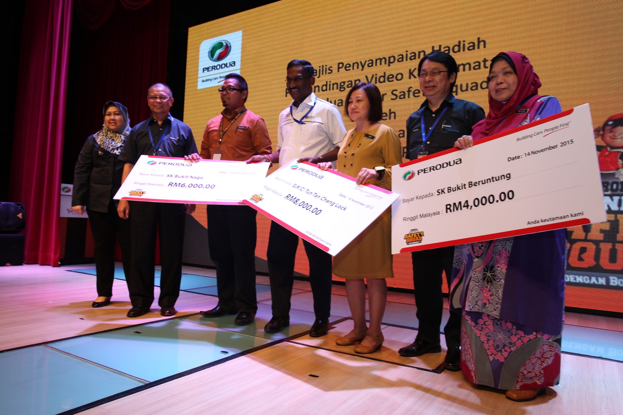 SK Bukit Beruntung wins Perodua Junior Safety Squad award 