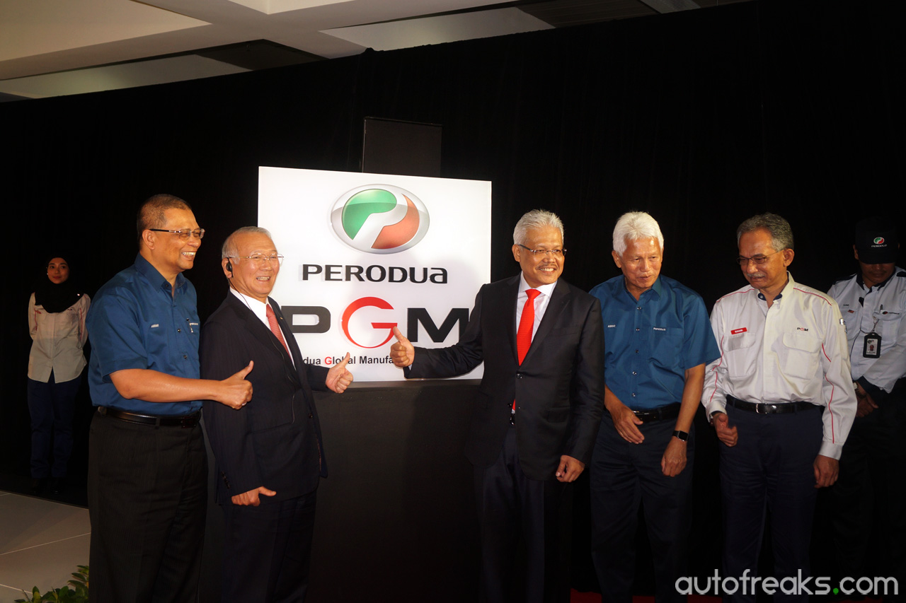 Perodua Global Manufacturing Sdn Bhd officially launched 