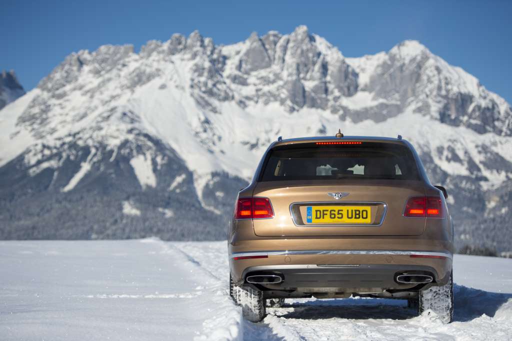 Bentley Bentayga makes Alpine debut in Kitzbühel