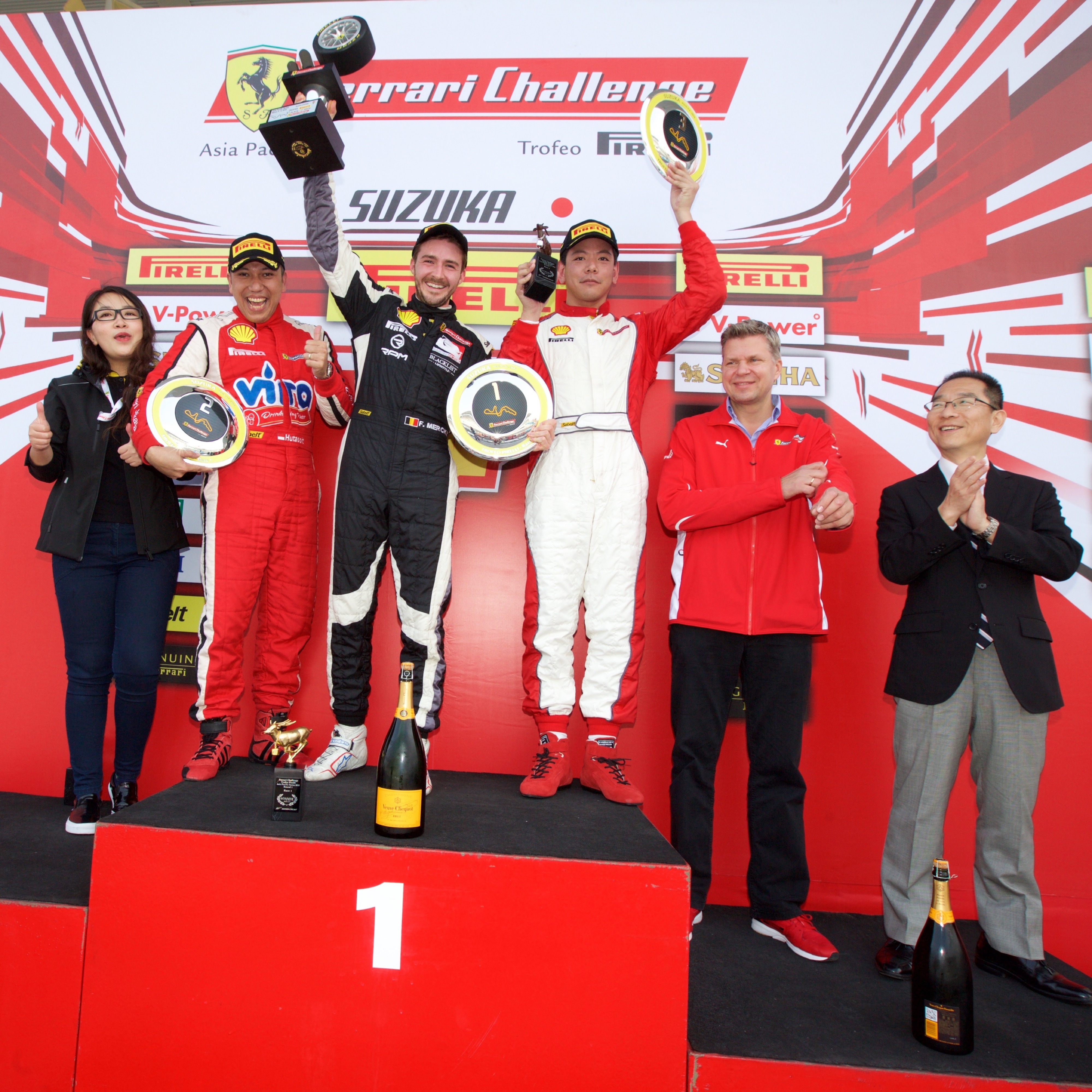 2016 Ferrari Challenge APAC-Round 1-Suzuka