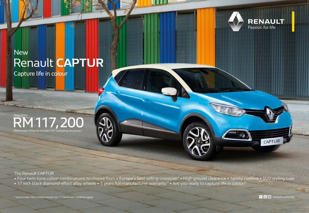 Renault Captur Now Available at Attractive New Price of RM117,200_LO-RES