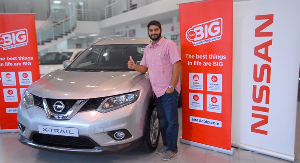 AIRASIA BIG GIVES AWAY A NISSAN X-TRAIL