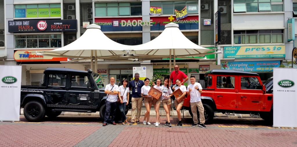 The Land Rover Defender Rover Team