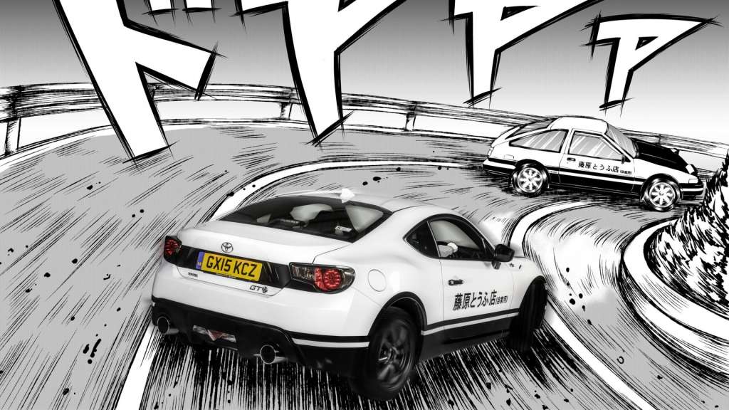 Toyota shows manga-inspired GT86 Initial D project - Toyota UK Magazine