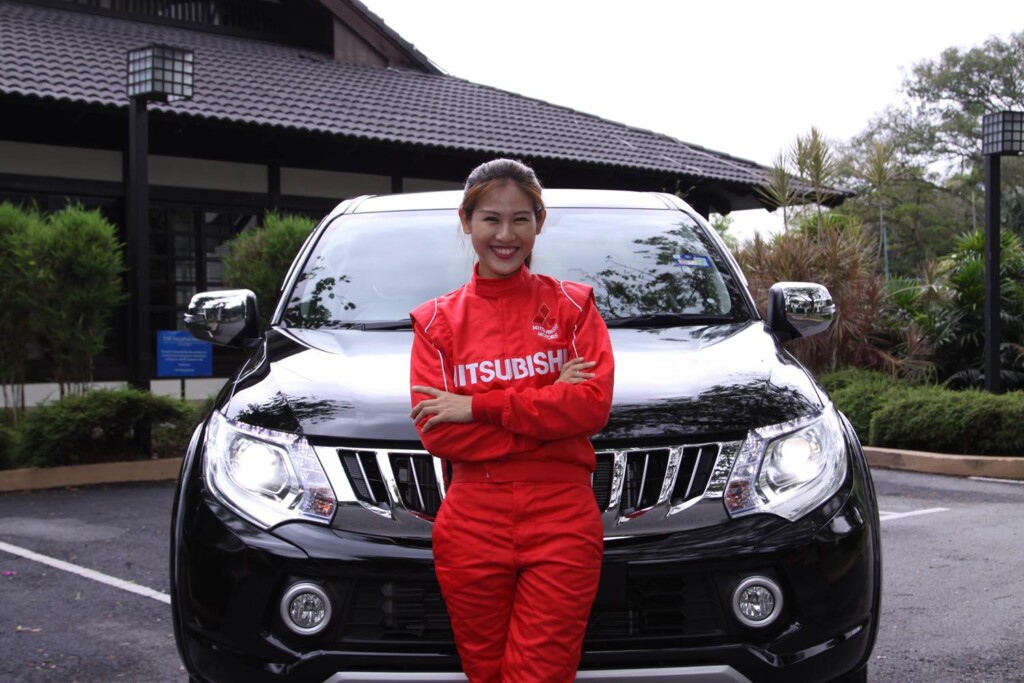 Leona Chin- Malaysian Professional Motorsports Athlete, proud owner of the fifth generation Triton VGT Adventure