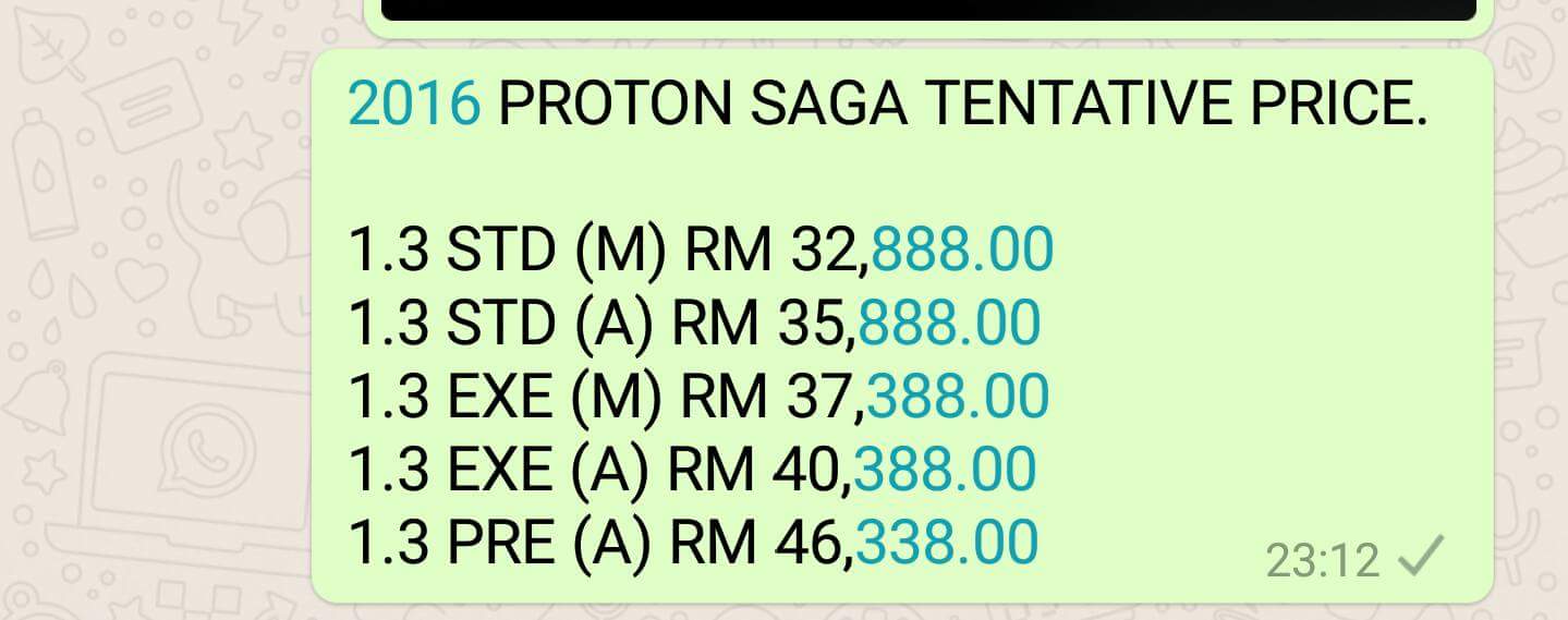 2016_Proton_Saga_tentative_price