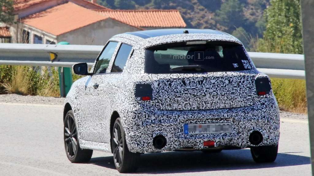 2017 Suzuki Swift Sport Caught Testing in Europe 