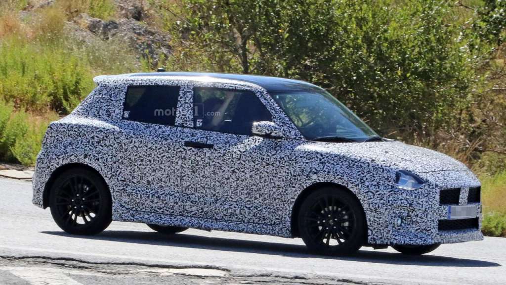 2017 Suzuki Swift Sport Caught Testing in Europe 
