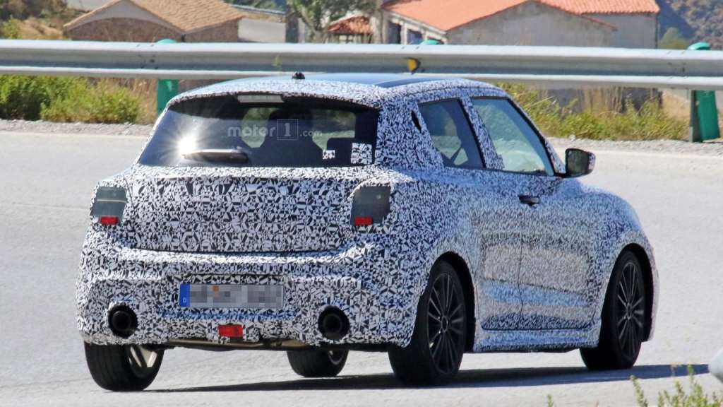 2017 Suzuki Swift Sport Caught Testing in Europe 