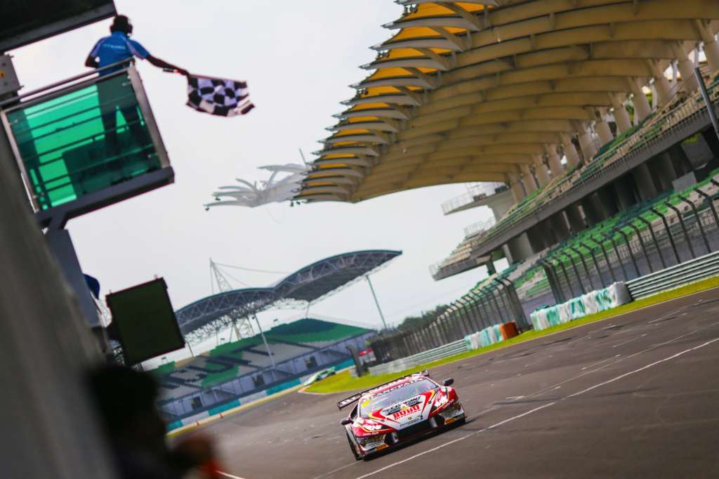 Sepang checkered flag