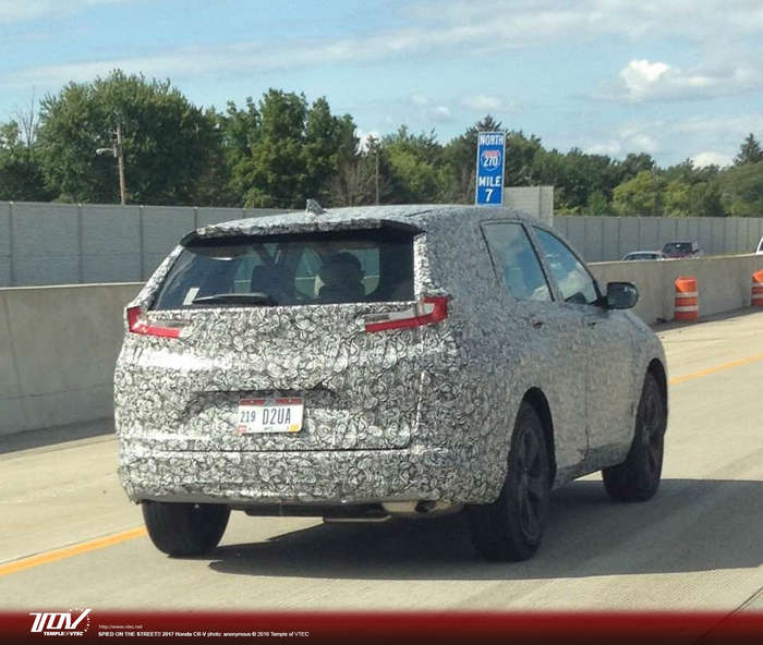 2017_Honda_CR-V_Spied_1