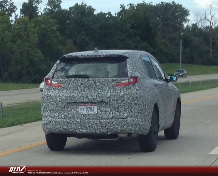 2017_Honda_CR-V_Spied_2