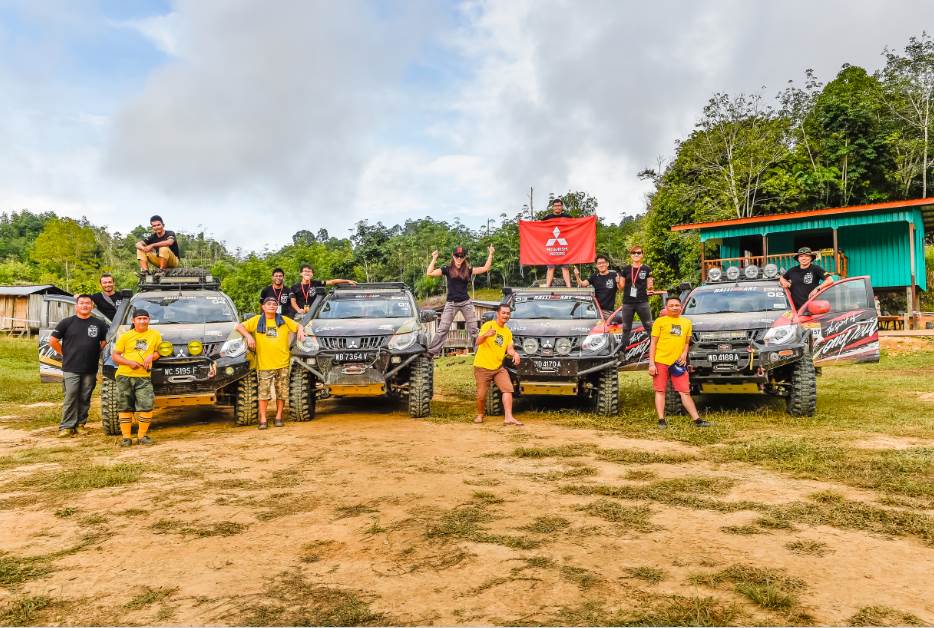 Team Mitsubishi Triton for the 26th Borneo Safari!