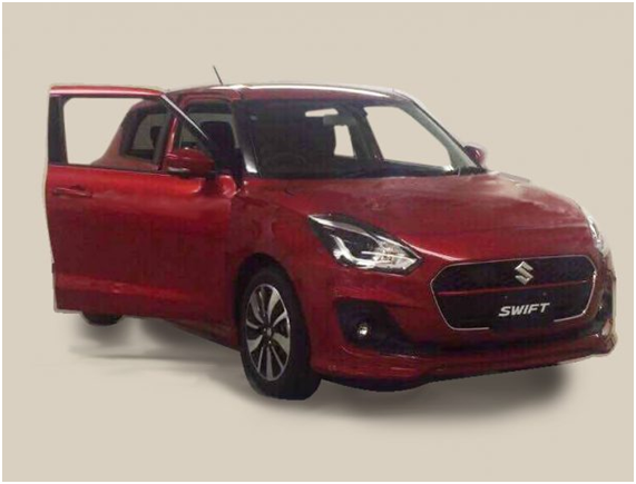 2017_Suzuki_Swift_Leaked_Red