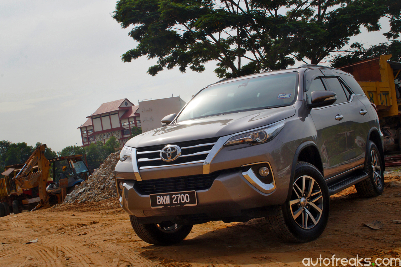 Test Drive Review: 2016 Toyota Fortuner - Autofreaks.com