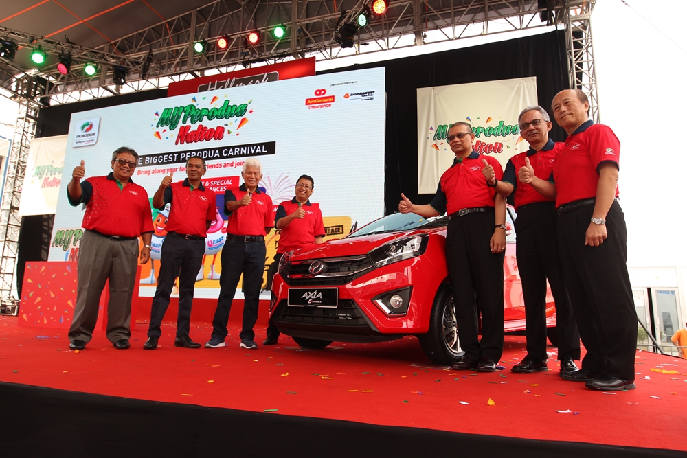 Perodua Axia Facelift Launched At The MYPerodua Nation 