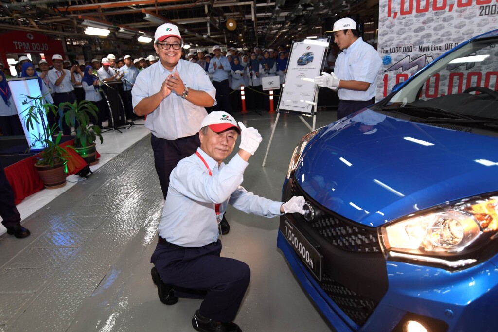 Perodua Myvi Reaches Its One Millionth Production 